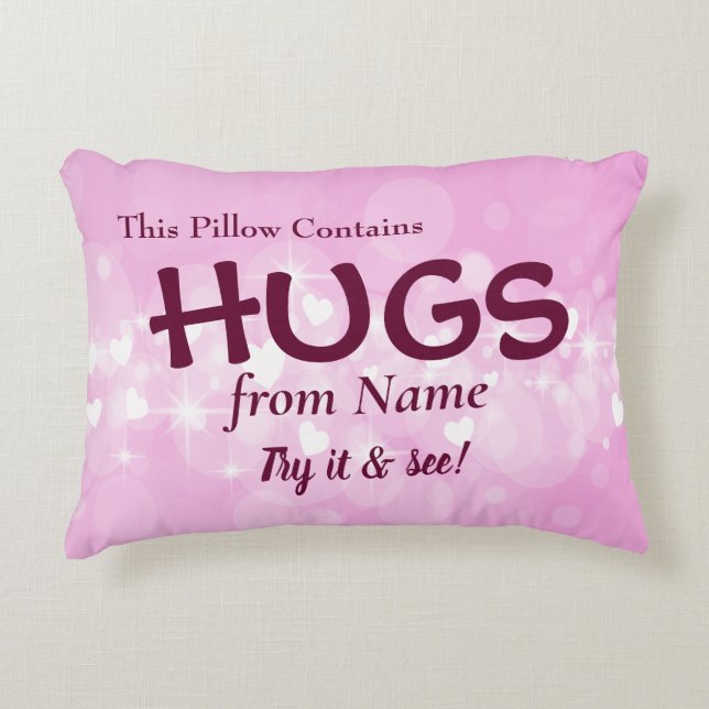 Name und Text ändern Dieses Pillow enthält Fehler  Dekokissen (Vorderseite)