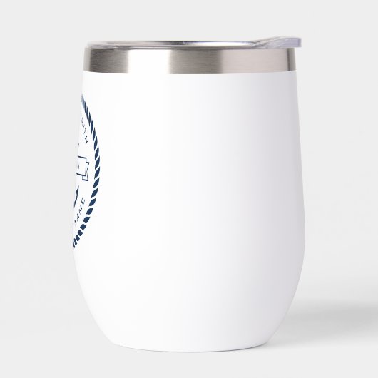 Name und Titel des Ankerbootes und des Seilbootes (Links)