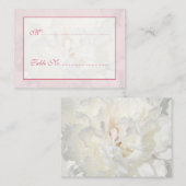 Name und Zahlenkarten der Hochzeitstabelle Platzkarte (Vorne/Hinten)