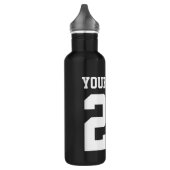 Name- und Zahlsport Trinkflasche (Links)