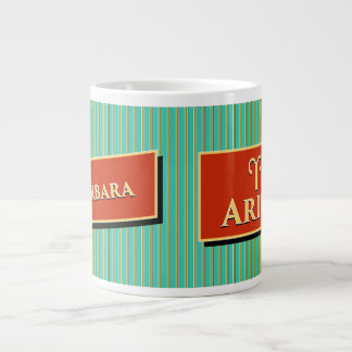 Name und Zodiac-Zeichen Barbara Aries Jumbo-Tasse