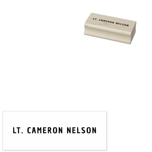 Name Unterschrift zur Unterschrift der Briefmarke Gummistempel (Stempel)