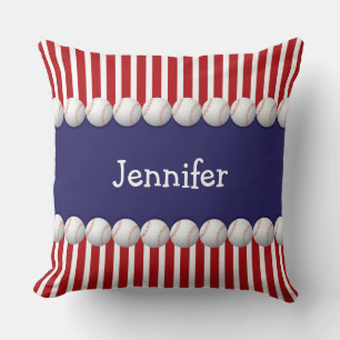 Name USA Flag American Baseball Kissen