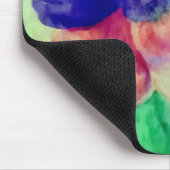 Name Violet Blau und Rosa Pastellfarben hinzufügen Mousepad (Ecke)