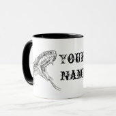 Name-Viper-Tasse Tasse (Vorderseite Links)