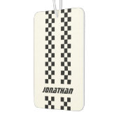 Name Vollständig angepasste Farben Doppelkarierte Autolufterfrischer (Links)