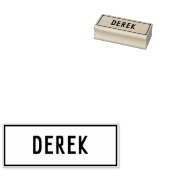 Name von Derek Gummistempel (Stempel)