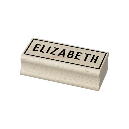 Name von Elizabeth Gummistempel (Stempel)