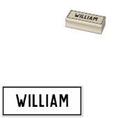 Name von William Gummistempel (Stempel)