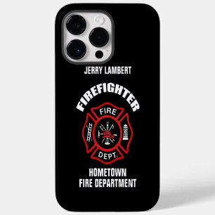 Name-Vorlage für Feuerwehrleute iPhone Hülle