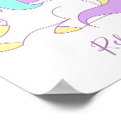 Name Wall Art Poster (Ecke)