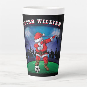 Name Weihnachtssoccer anpassen Milchtasse