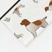 Name White Drahthaar Pointing Griffon Fleecedecke (Ecke)