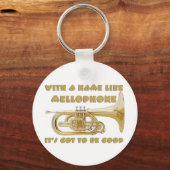 Name wie Mellophone Schlüsselanhänger (Vorderseite)