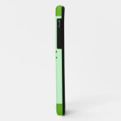 Name-wilder Cartoon-springendes Frosch-Grün Case-Mate iPhone Hülle (Hinten/Links)