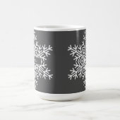 Name Winterschneeflocke Kaffeetasse (Mittel)