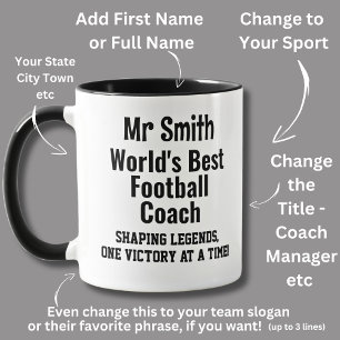 Name, World Best Football Coach Tasse