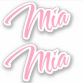 Name x2 aufkleber (Vorderseite)