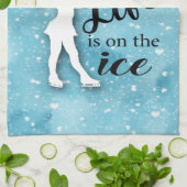 Name-Zahl Skaten-Abwischen-Tuch Geschirrtuch (Gefaltet)