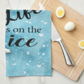 Name-Zahl Skaten-Abwischen-Tuch Geschirrtuch (Viertel Falte)