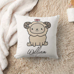 Name zu Sheep hinzufügen - Geschenk für Schafe - Ü Kissen