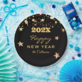 Name zum Feierlichen Glück Neujahr 2010 Pappteller (Party)