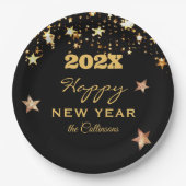 Name zum Feierlichen Glück Neujahr 2010 Pappteller (Vorderseite)