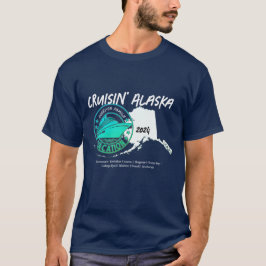 Name zur Familie Alaska Cruise hinzufügen T-Shirt
