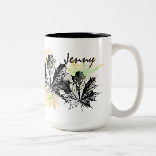 Name Zweifarbige Tasse