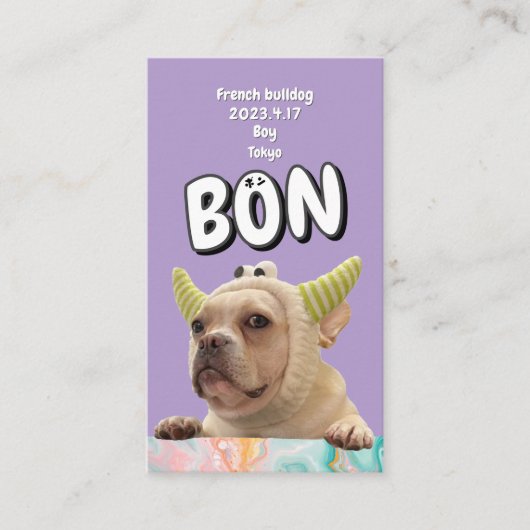 NameCard 6 名刺 Visitenkarte (Vorderseite)