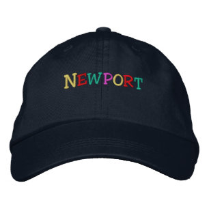 Namedrop Nation_Newport mehrfarbig Bestickte Baseballkappe