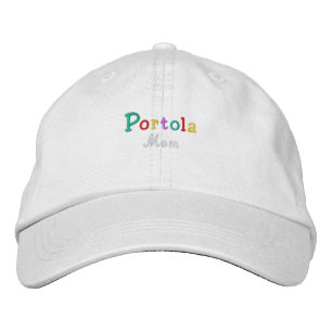 Namedrop Nation_Portola Mama mehrfarbig Bestickte Kappe