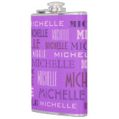 Nameflasche Flachmann (Links)