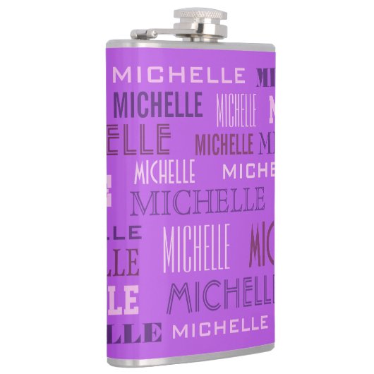 Nameflasche Flachmann (Rechts)