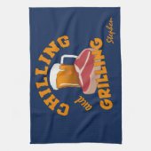 Namehandtuch kühlen u. grillend handtuch (Vertikal)