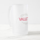 NameMug Mattglas Bierglas (Vorderseite Links)