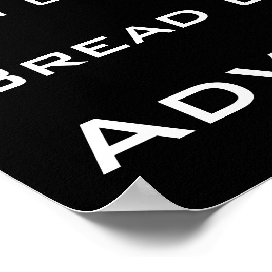 Namen Christi Poster (Ecke)