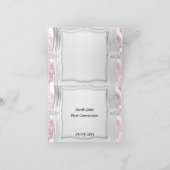 Namen der Gäste Karte (Innenseite)