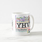 Namen der Gott-Tasse Kaffeetasse (VorderseiteRechts)