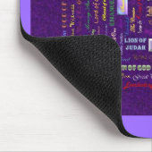 Namen der GottMausunterlage Mousepad (Ecke)