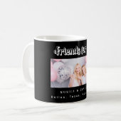 Namen des besten Fotos Schwarz-weiß Kaffeetasse (Vorderseite Links)