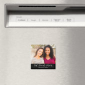 Namen des Fotos der besten Freunde Magnet (In Situ (Geschirrspüler))