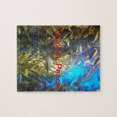Namen des GOTTES w/Meaning Shalom: Frieden Puzzle (Horizontal)