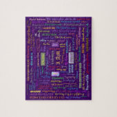 Namen des Gottpuzzlespiels mit Zinn Puzzle (Vertikal)