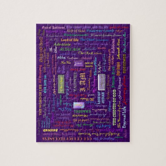 Namen des Gottpuzzlespiels mit Zinn Puzzle (Vertikal)