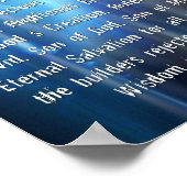 Namen des Lammes Poster (Ecke)