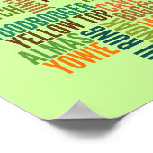 Namen für Bigfoot Poster (Ecke)