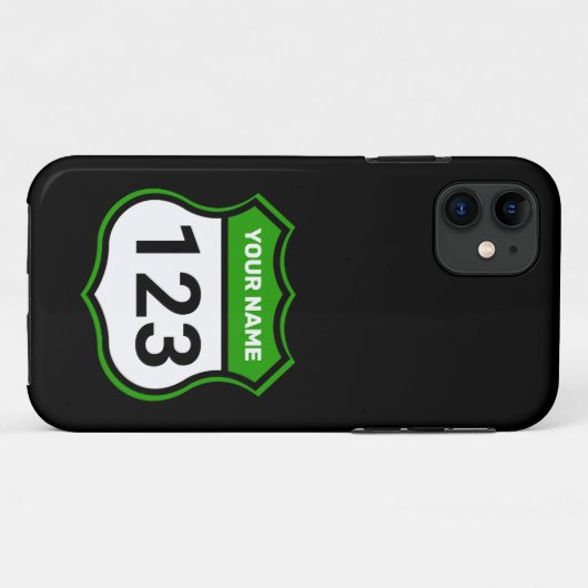 Namen für die Identifizierung Ihrer Rufnummer hinz Case-Mate iPhone Hülle (Rückseite (Horizontal))