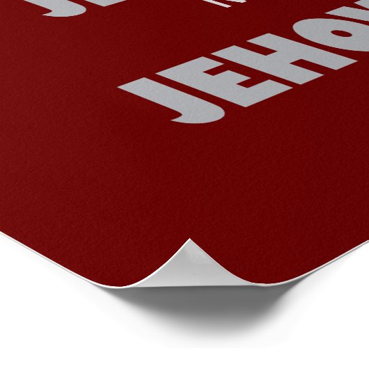 Namen Gottes Art Design Ter Scott Poster (Ecke)