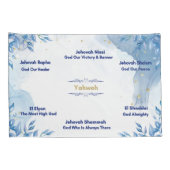 Namen Gottes Pillowcase Sei 0f 2 Kissenbezug (Rückseite-Rechts)